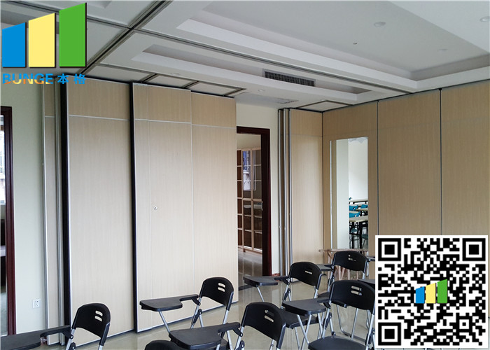 Operable Restaurant Partition Walls Room Divider Wall Precise Welding Hall