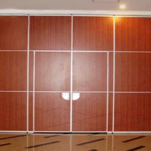 Operable Restaurant Partition Walls Room Divider Wall Precise Welding Hall
