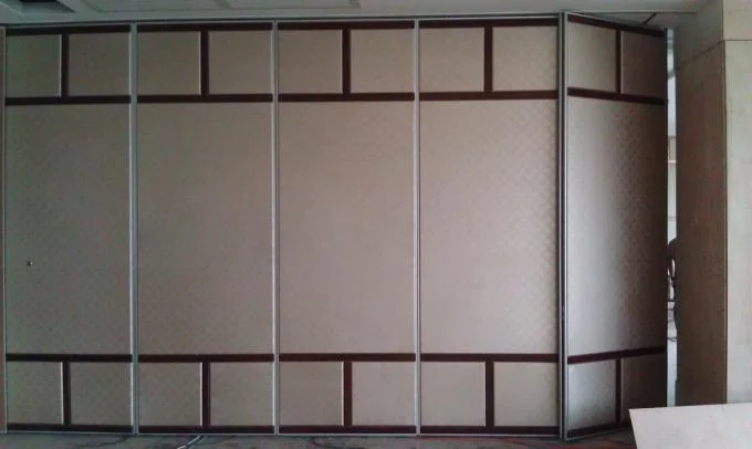 Operable Sliding Acoustic Partition Wall For Classroom 65mm Thickness 1