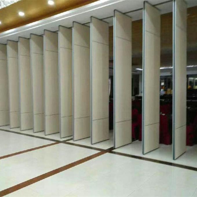 Operable Sliding Folding Interior Decorate Sound Absorption Partition Wall Movable 2