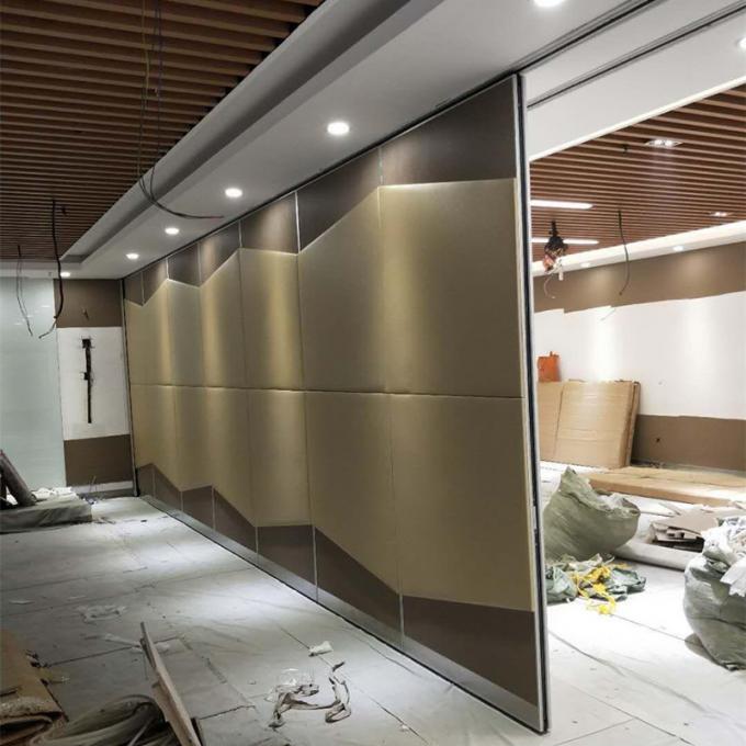 Operable Sliding Folding Interiors Wooden Door Movable Partition Walls For Banquet Hall Meeting Room 1