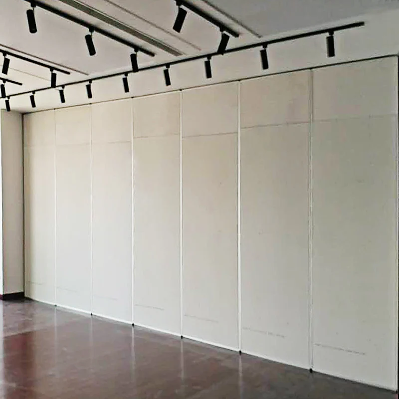 Operable Sliding Folding Interiors Wooden Door Movable Partition Walls For Banquet Hall Meeting Room