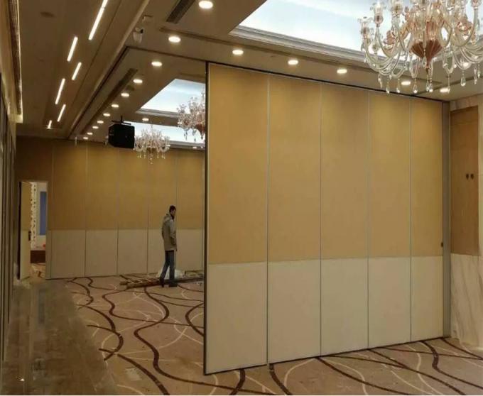 Operable Soundproof Movable Hotel Partition Walls Floor to Ceiling 4m Height 1
