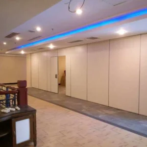 Operable Soundproof Movable Hotel Partition Walls Floor to Ceiling 4m Height