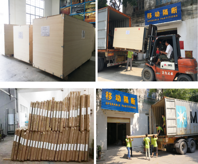 Operable Wall Aluminium Mobile Sound Proof Wall Partitions For Ballroom 1