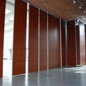 Panel 65mm Sliding Door Meeting Room Partition Walls / Folding Soundproof Room Dividers