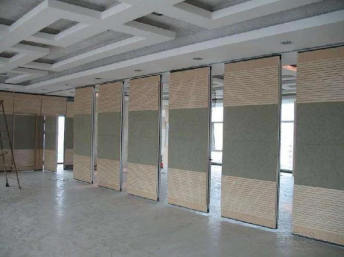 Panel Height 4 M Sliding Movable Partition Systems For Banquet Hall Sound Insulation 1