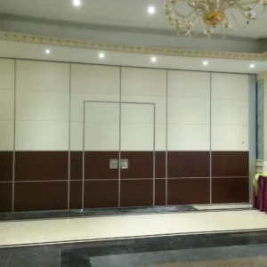 Panel Height 4 M Sliding Movable Partition Systems For Banquet Hall Sound Insulation