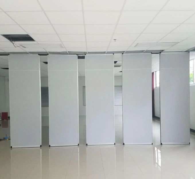 Panel Height 4 M Sliding Movable Partition Systems For Banquet Hall Sound Insulation 0