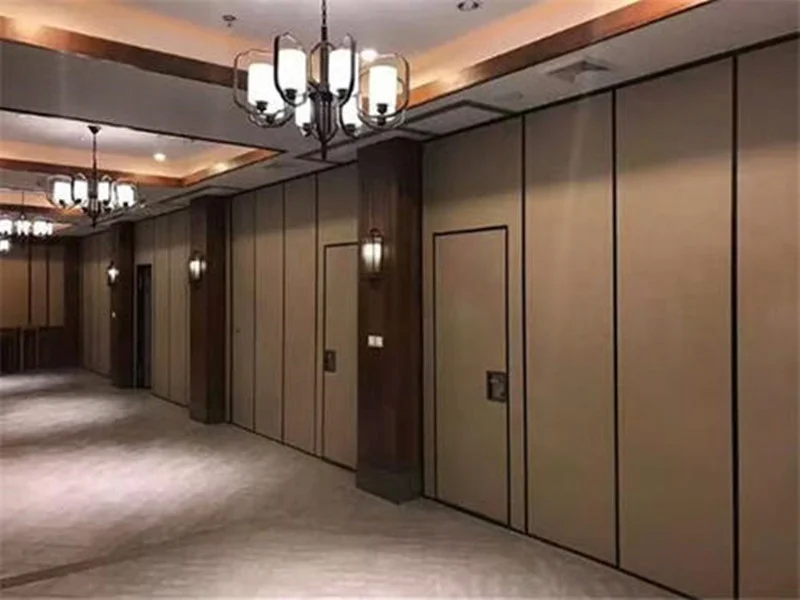 Panel Height 4 m Soundproof Material Movable Wall Operable Soundproof Wall Partition Cost