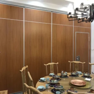 Panel Height 4 m Soundproof Material Movable Wall Operable Soundproof Wall Partition Cost