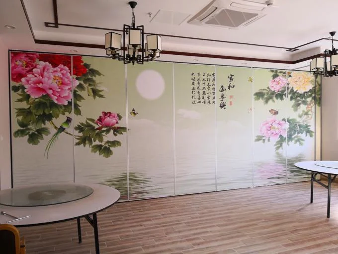 Panel Thickness 85 mm Classroom Folding Partition Walls / Soundproof Room Dividers 1