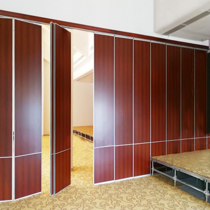 Plastic Wood Office Panel Movable Partition Walls / Aluminum Wall Partition 2