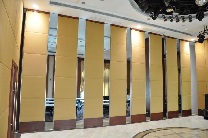 Polyester Fiber Board Interior Decorate Operable Partition Walls / Movable Room Divider Partition 1