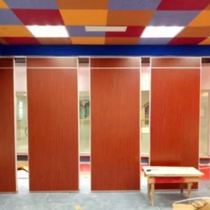 Portable Ceiling Haning Restaurant Partition Wall Panel Height 4m ISO9001
