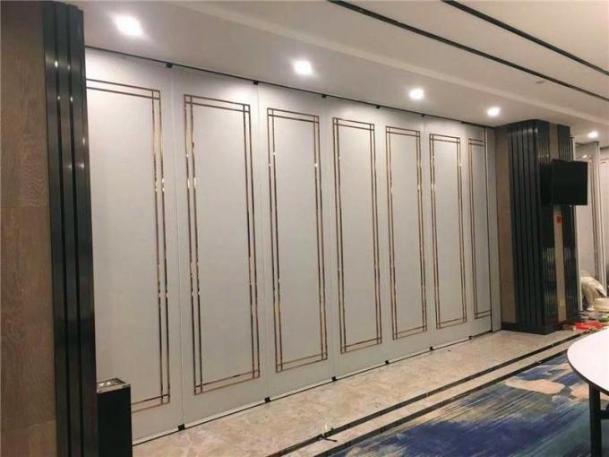 Portable Ceiling Haning Restaurant Partition Wall Panel Height 4m ISO9001 0