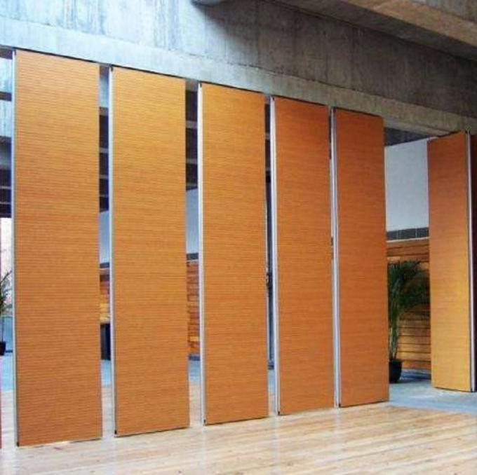 Portable Panel Fabric Acoustic Folding Movable Partition Walls For Auditorium Concert Hall 2