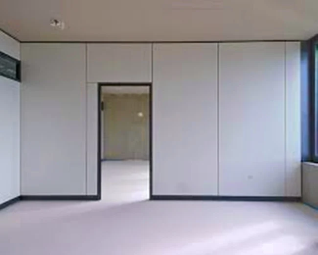 Pu Leather Surface Movable Room Divider / Gymnasium Or Restaurant Partition Wall 1
