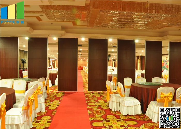 Reception Hall Removable Movable Partition Walls Meeting Room Folding Doors