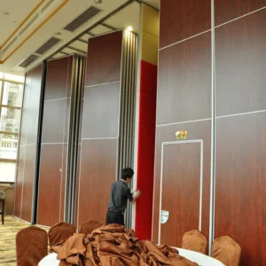 Red VIP Room Dividers Acoustic Room Dividers Customers Own Material