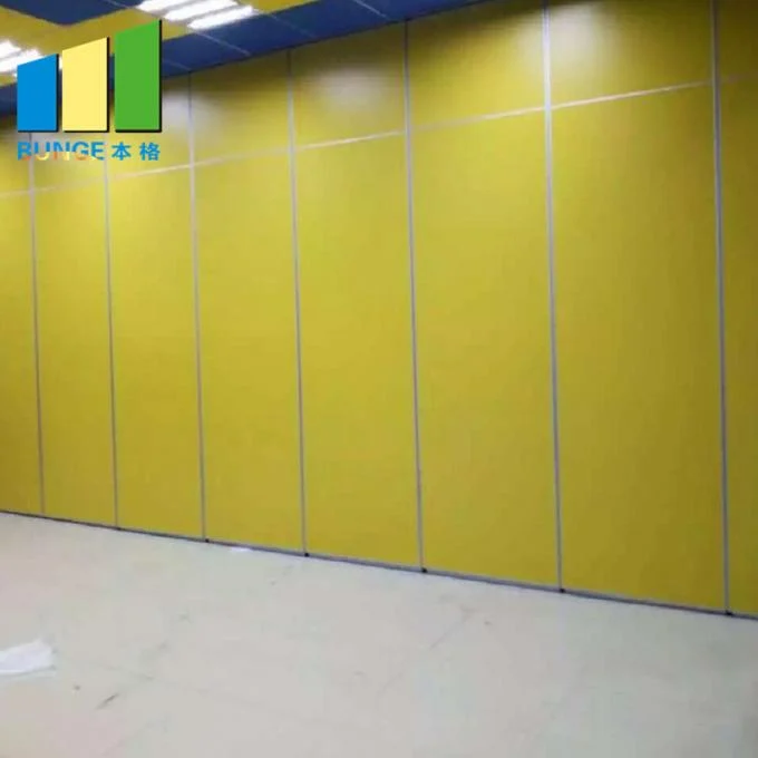 Removable Folding Sliding Door Partitions Sound Proof Acoustic Partition Walls For Office 0