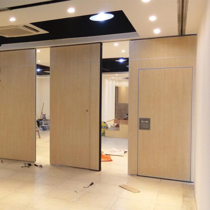 Removable Office Movable Wooden Hanging Partition Wall For Art Gallery 2