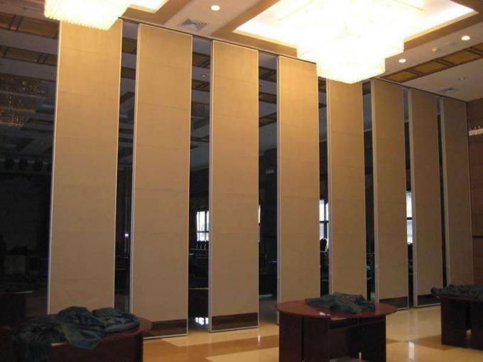 Removable Wall Restaurant Movable Room Partition MDF Board + Aluminium Material 1