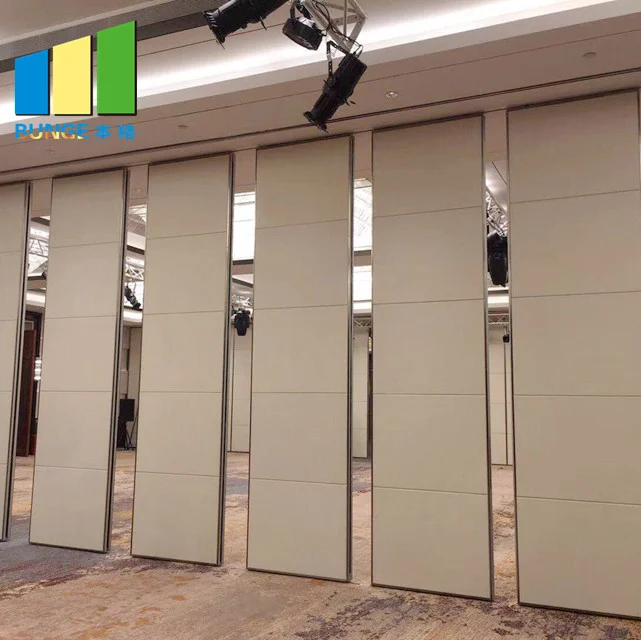 Removable Wooden Folding Acoustic Partition Walls Sliding Operable Partitions For Conference Hall 5