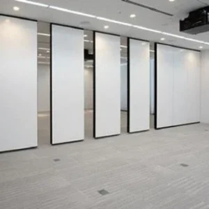 Restaurant Acoustic Sliding Partition Wall With Environmentally Friendly Materials