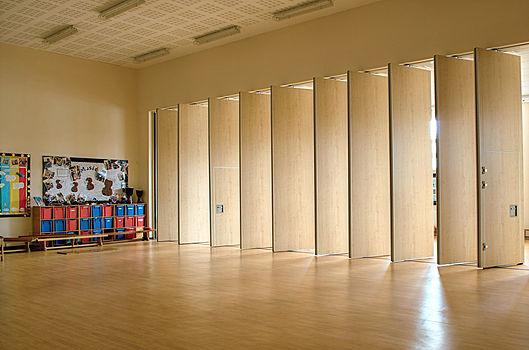 Restaurant Banquet Hall Acoustic Movable Partition / Office Partition Wall 2