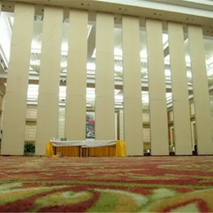 Restaurant / Conference Room Movable Partition Walls Single / double door