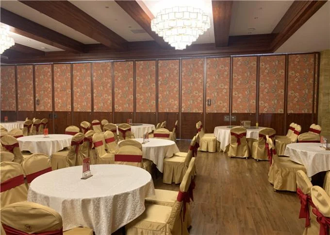 Restaurant Decorative Movable Partition Wall Sound Proof Partition 1