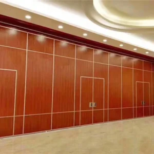 Restaurant Flexible Sliding Partition Walls / Movable Walls Commercial