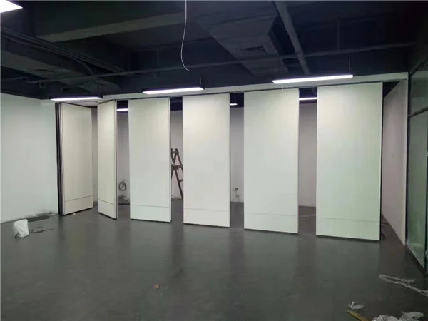 Sound Proof Operable Folding Partition Walls Panel Width 1200 Mm For Banquet Hall 0