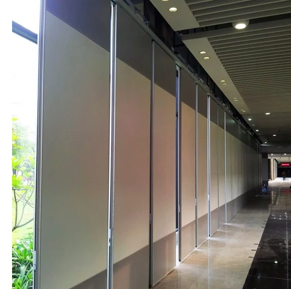 Restaurant Folding Partition Walls , Soundproof Movable Room Dividers 1