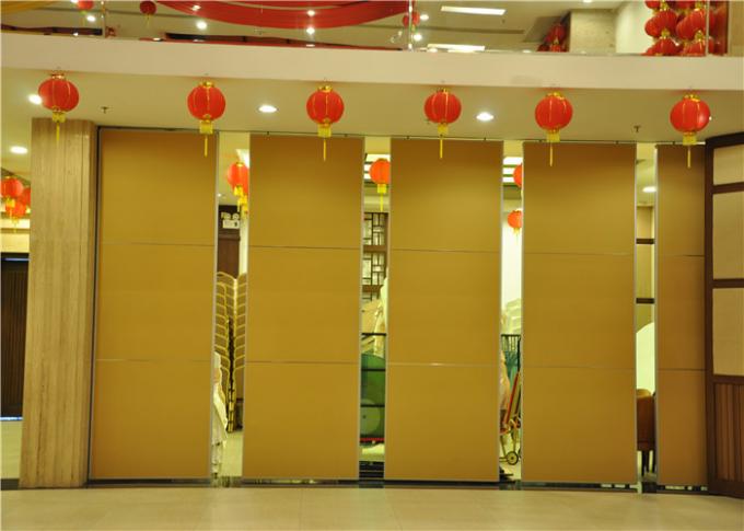 Restaurant Movable Partition Wall System Install Well Done 3