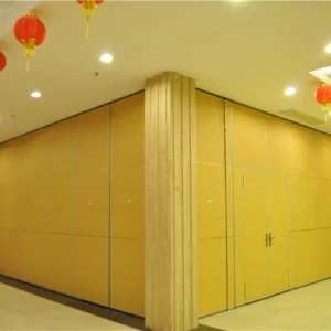 Restaurant Movable Partition Wall System Install Well Done
