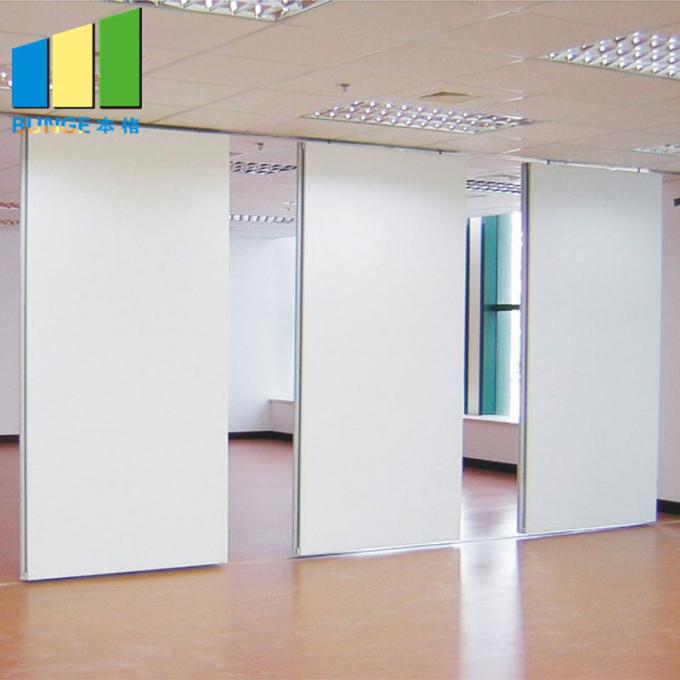 Restaurant Movable Partition Walls 65mm White Melamine Room Dividers 2