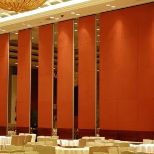 Restaurant Sound Proofing MDF + Aluminum Partition Walls / Movable Wall Panels