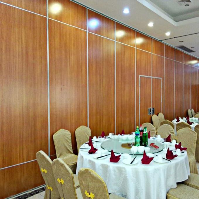 Restaurant Studio Polyester Fiber Acoustic Panel / Movable Partitions Wall 3
