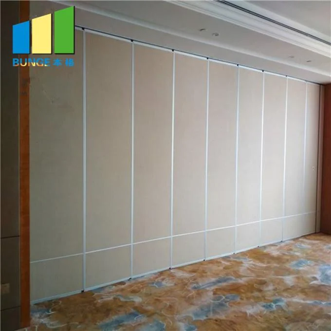 Sliding Folding Temporary Acoustic Partition Walls Mobile Soundproof Room Partition 1
