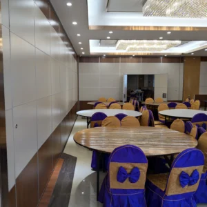 Retractable Acoustic Hotel Movable Partition Walls Less Than 4m Height