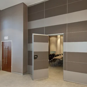 Retractable System Soundproof Sliding Partition Walls / Operable Wall Systems For Classroom