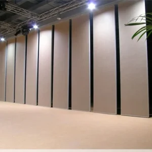 Safety Partition Retract Acoustic Room Dividers Precise Welding