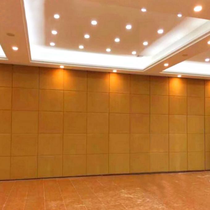 School Classroom High Quality Soundproof Sliding Folding Plywood For Partition Wall Board 0