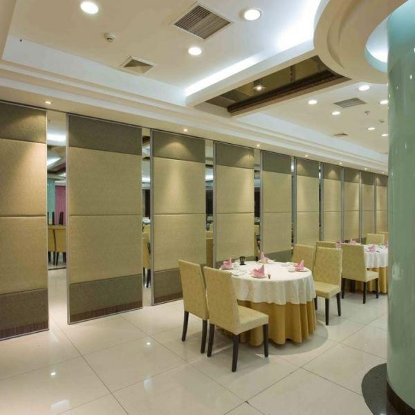 School Decorative Movable Partition Wall Fabric Or Leather Material 2
