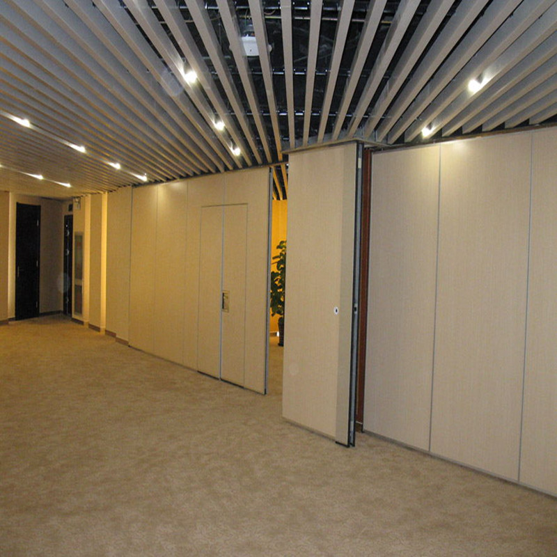 School Movable Partition Walls / No Floor Track Sliding Room Divider Wall