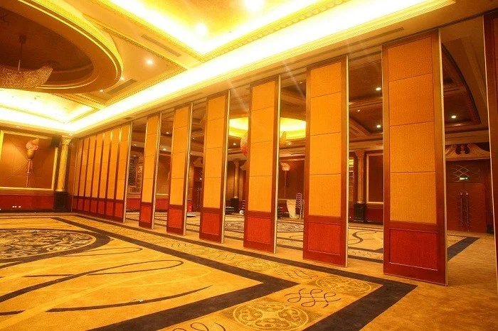 Security Configuration Folding Sound Proof Partitions for Function Room