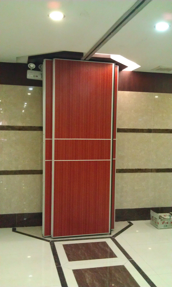 Single Roller Sliding Partition Walls Aluminum Track For Banquet Hall 1