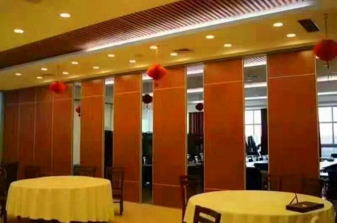 Sliding Aluminium Rail Soundproof Movable Partition Wall For Conference Hall 1